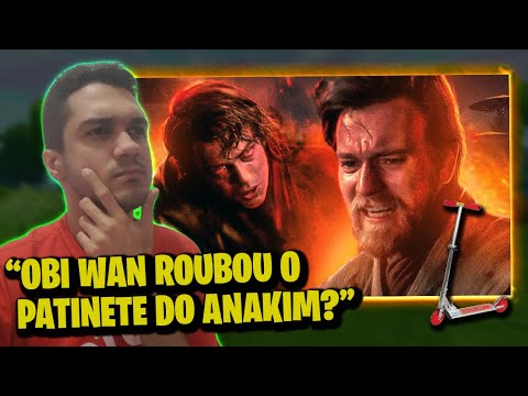 Você ROUBOU meu patinete Obi-Wan?