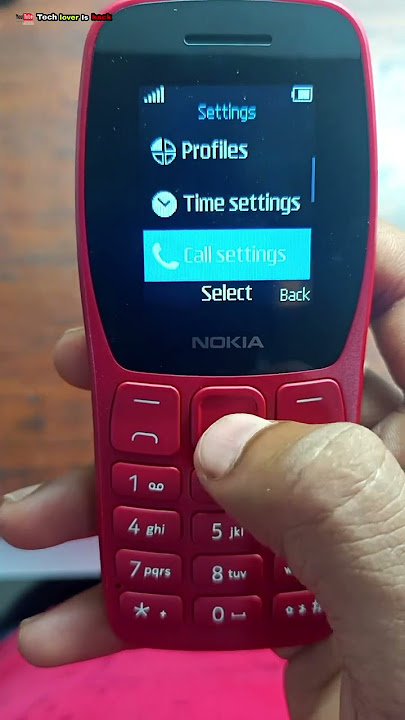 How to activate call waiting in nokia 105 plus keypad phone // deactivate call waiting