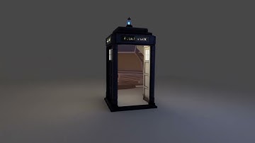 Bigger on the inside effect in Blender