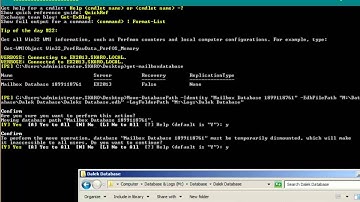 How to move Database and Log Folder Path in Exchange 2013