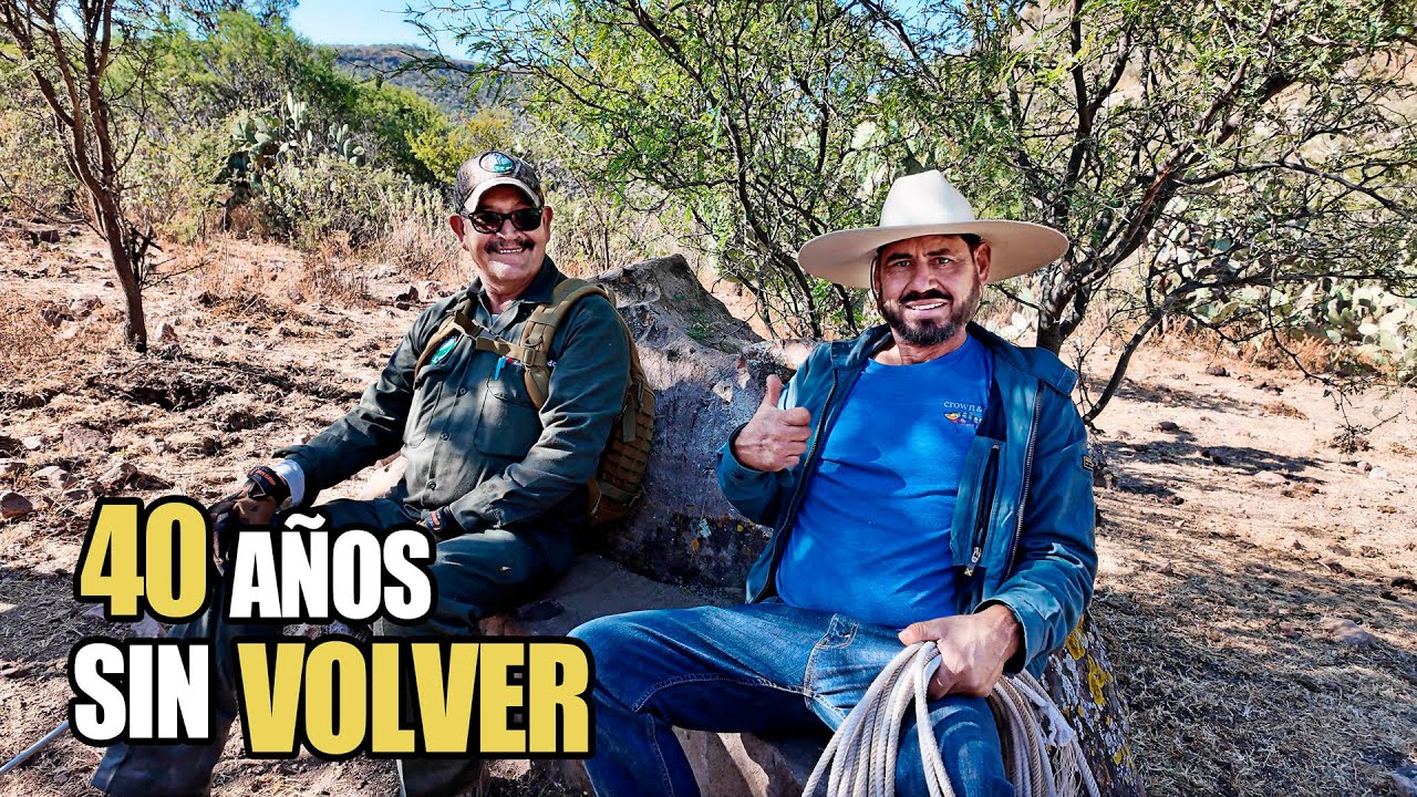 Después de 40 años volvió a estas Barrancas del Rancho