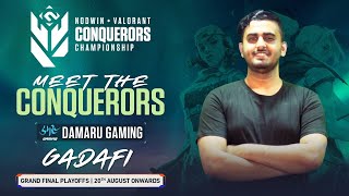 In talks with Gadafi- Damaru Gaming | Nodwin Valorant Conquerors Championship 2021 screenshot 5