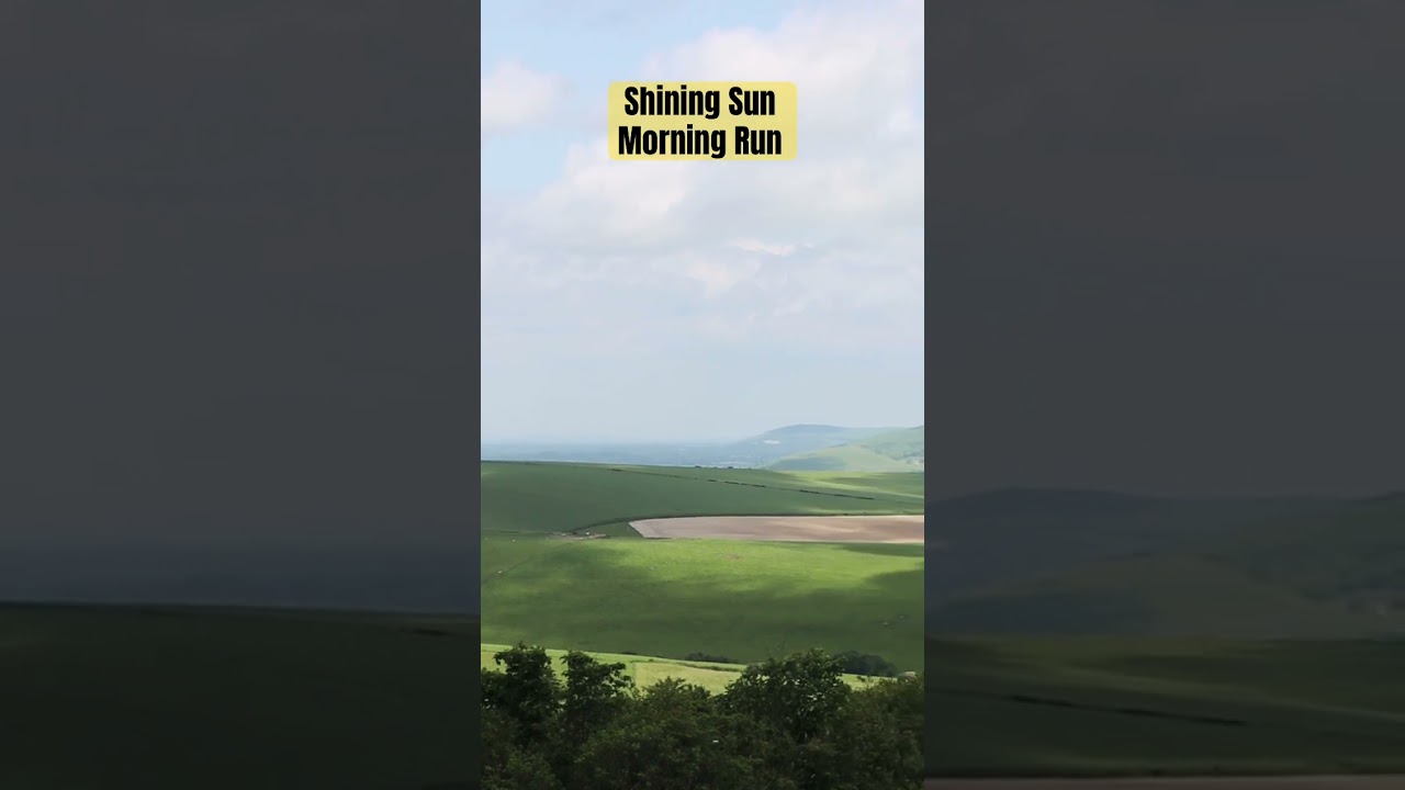 Refreshing Morning Run at Cissbury Ring: Beautiful Green Scenery & Crisp Fresh Air