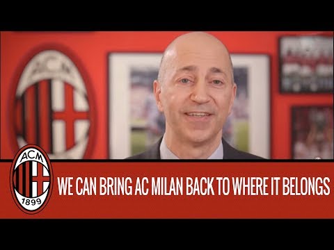 Ivan Gazidis's first words as CEO of AC Milan