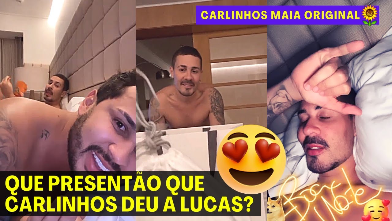 CARLINHOS MAIA SURPREENDE LUCAS GUIMARÃES, ELE NÃO ESPERAVA ESSE PRESENTE! 😍😍 | CARLINHOS MAIA 🌻
