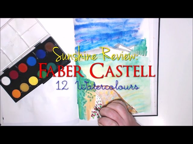 Faber Castell 12 Watercolor Paint Set