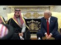 Trump honors fallen service members, warns Iran as US advances Saudi nuclear deal