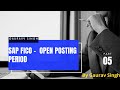 SAPFICO full Course in hindi  -CLS 5-- SAP FICO Open Posting Period in hindi