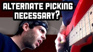 Is alternate picking really necessary? When will you start?