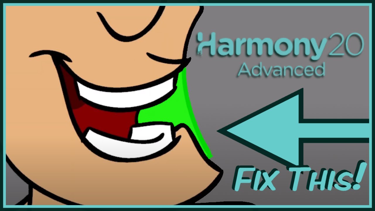 Masking Mouth Gaps [Toon Boom Harmony Tutorial] YouTube