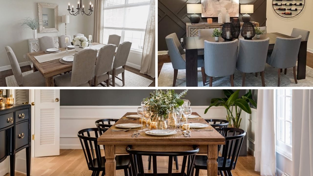 Dining Room Makeover: From Drab to Fab - YouTube