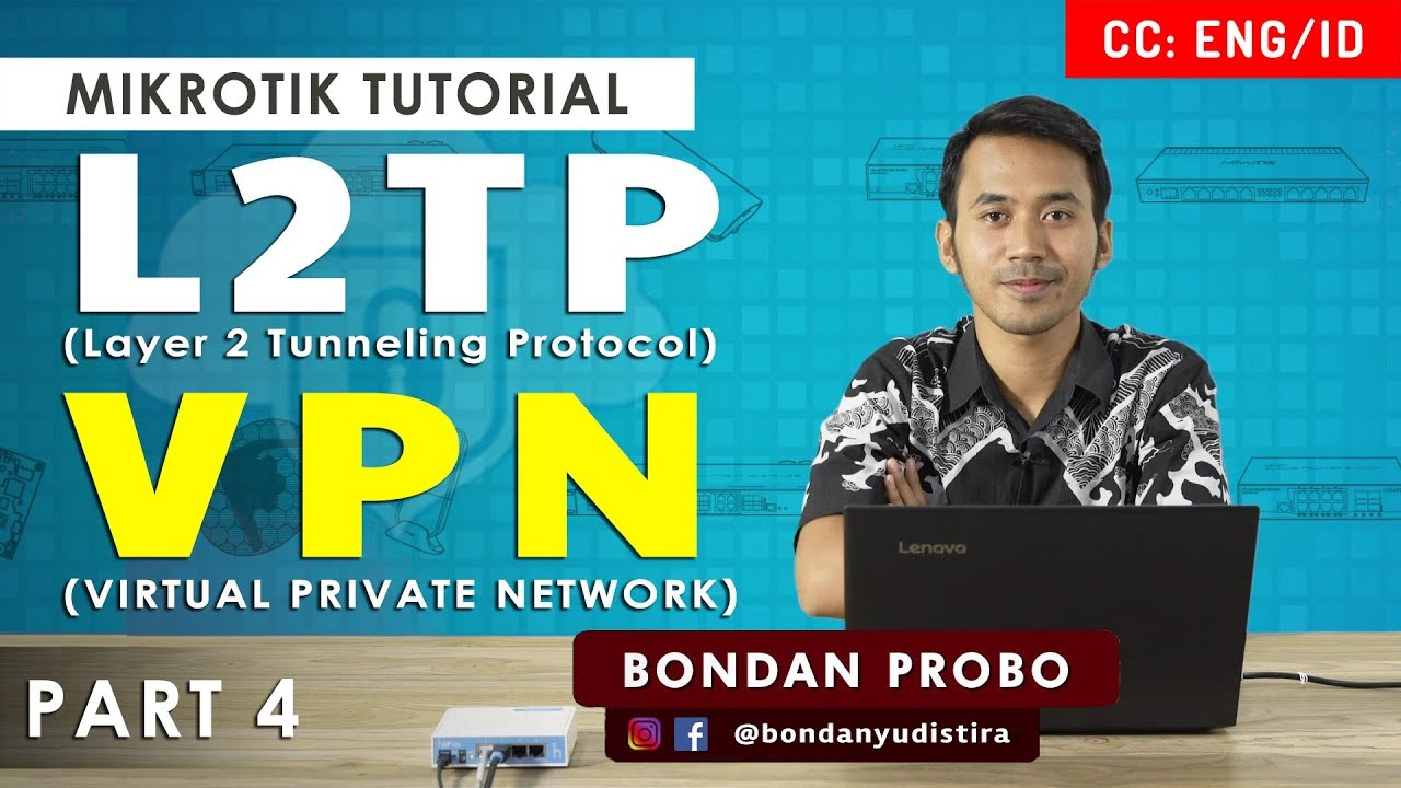  New  L2TP/IPsec - VPN MIKROTIK TUTORIAL [ENG SUB]