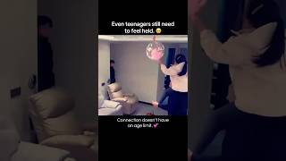 Even teenagers still need to feel held. 🥹 Wealth