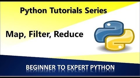 Learn Map, Filter and Reduce in Python 1