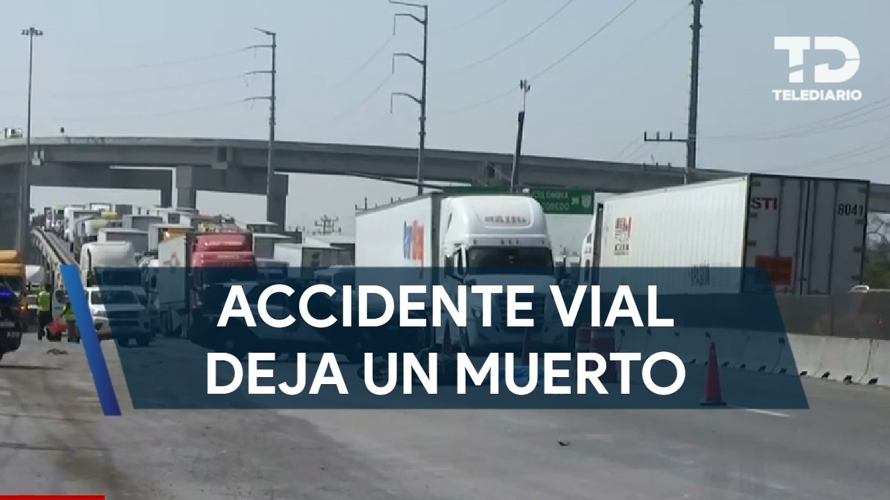 Joven motociclista muere tras accidente en el Libramiento Noroest en Escobedo,NL