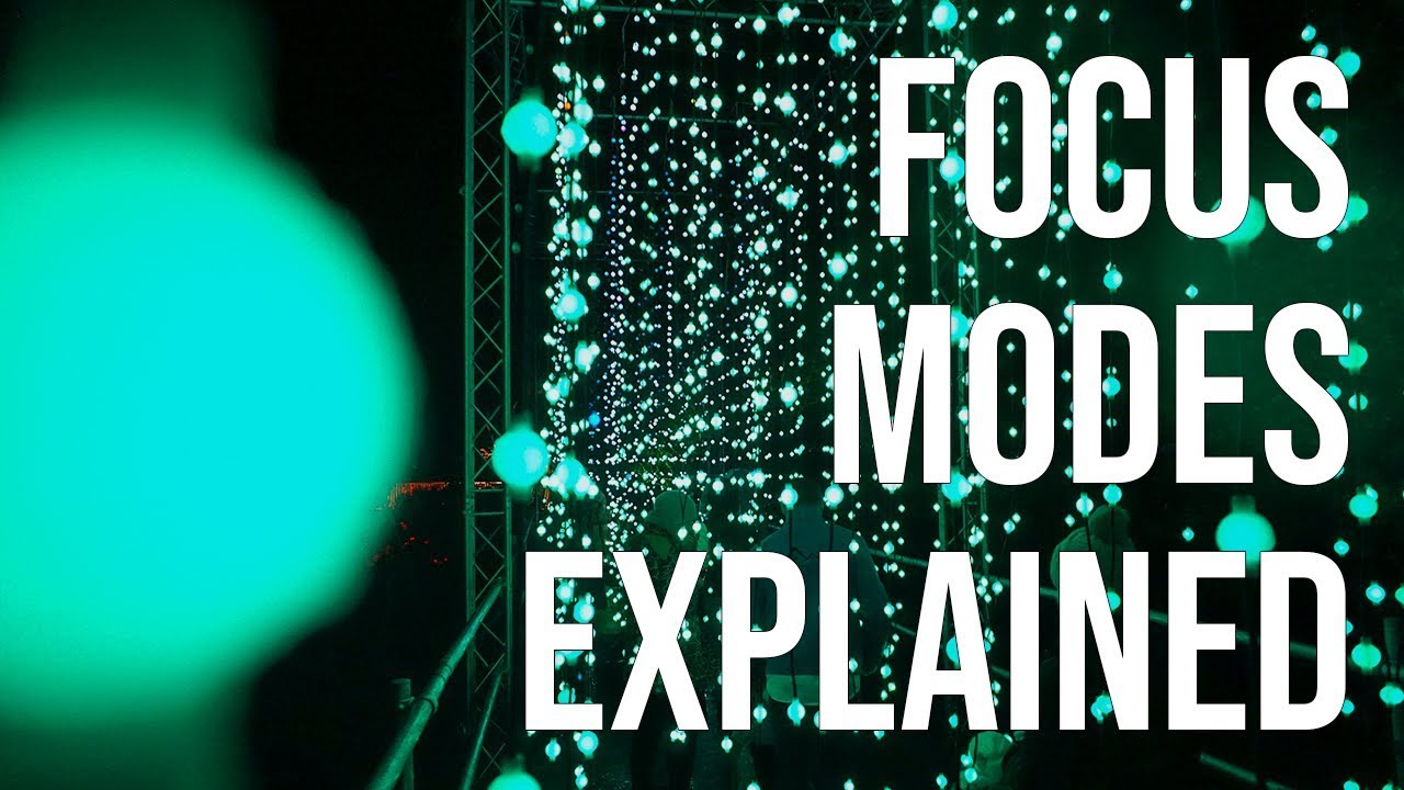 Sony a5100 - Focus Mode Explained - YouTube