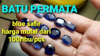 Harga murah Blue Sapphire star ceylon Batu Blue sapphire Royal Blue sapphire star srilanka Promo