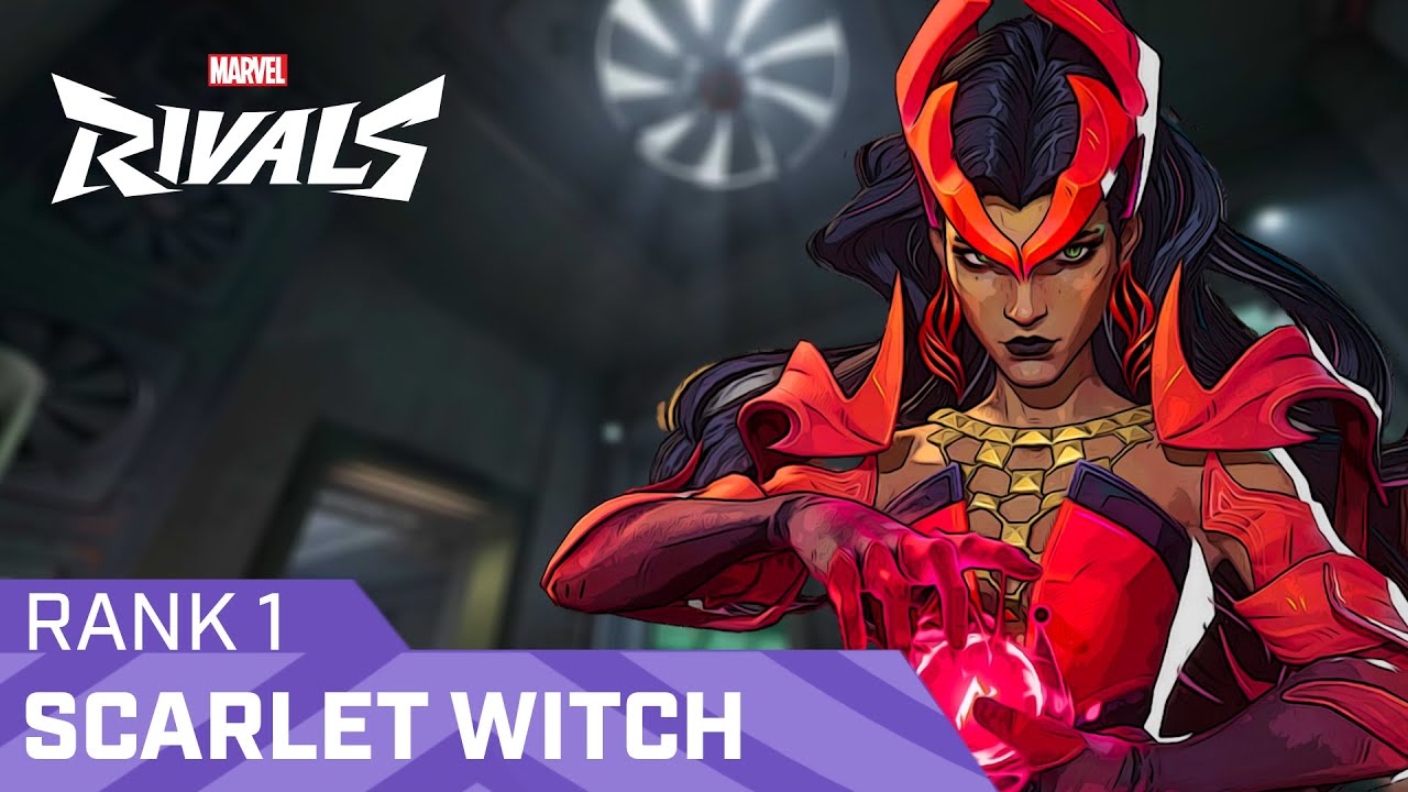 TOP 1 SCARLET WITCH | Entowin | MARVEL RIVALS PRO COMPETITIVE