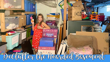 Hoarders ❤️ Extreme Declutter in the Hoarded Basement Part 4 | Real Life Messy Clutter