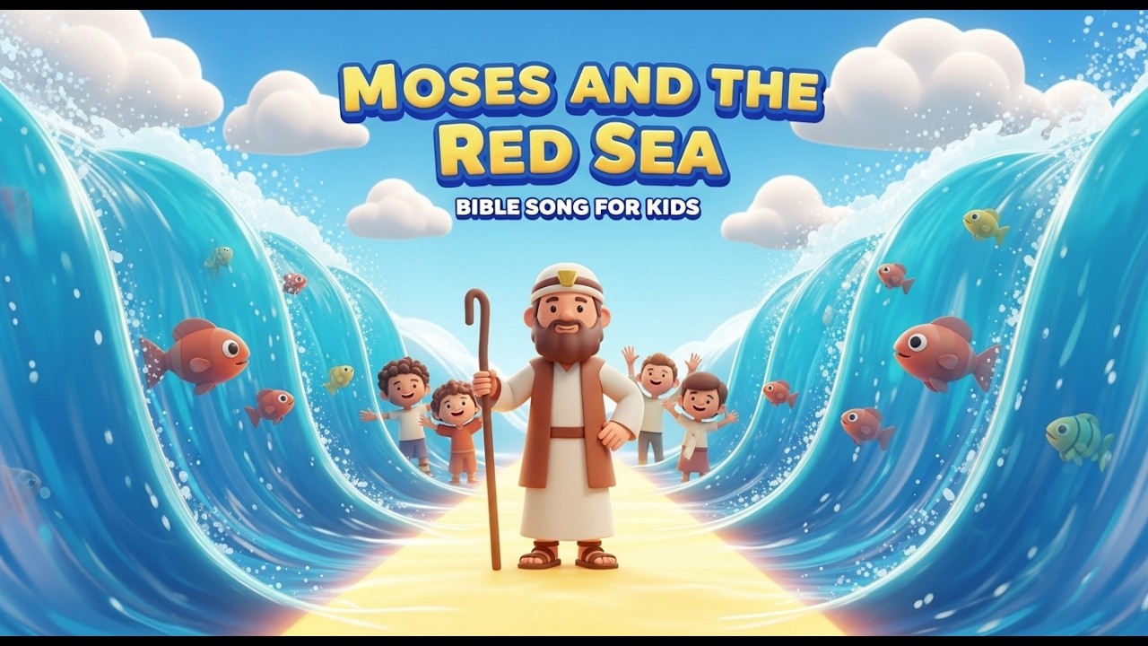 Moses and the Red Sea | God Makes a Way | Bible Song for Kids 