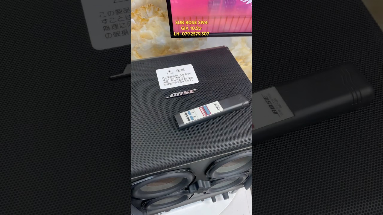 Bose sw4 #0792579507 - YouTube