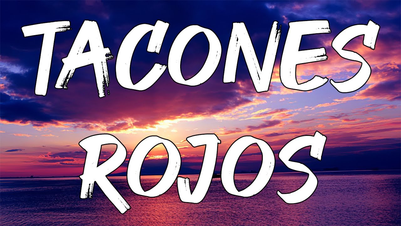 SEBASTIÁN YATRA TACONES ROJOS ( LYRICS ) YouTube