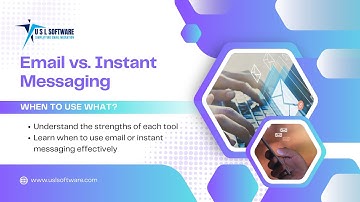 Email vs Instant Messaging: When Should You Choose What? 🤔✨
