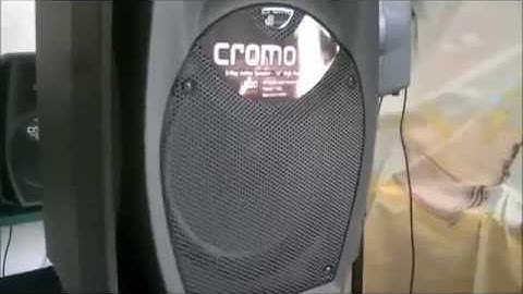 dB Cromo 12 sound test