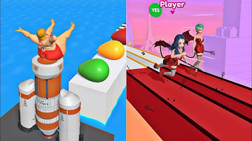 Angle Vs Devil vs Squeezy Girl All Levels Mobile Gameplay Walkthrough Android IOs Alltrailer Pro Max