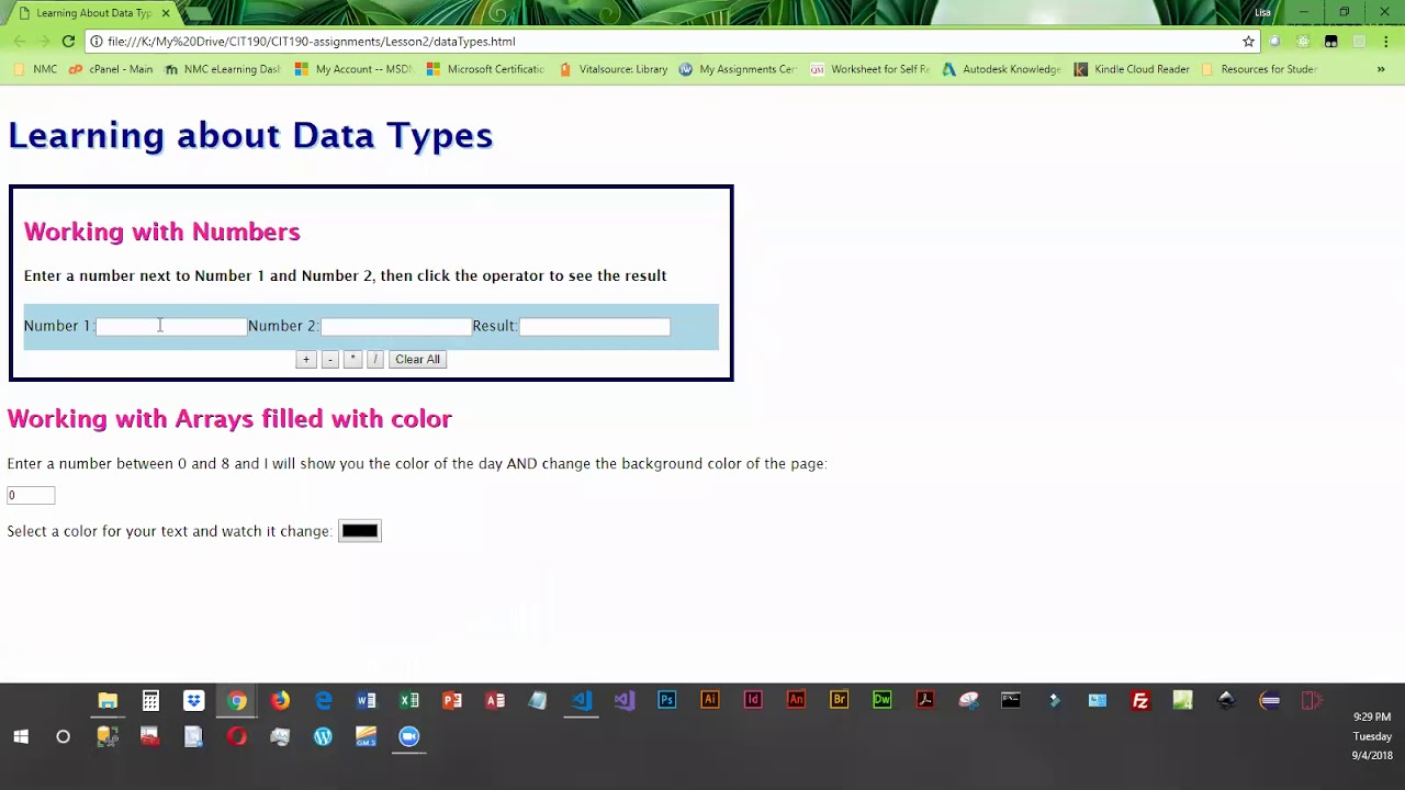 basic data types in lists basic data types in lists