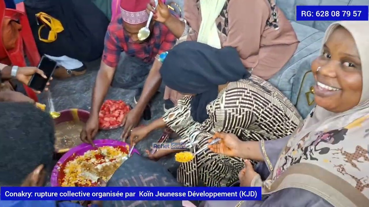 Conakry: La jeunesse de Koïn organise une rupture collective 