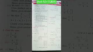 Grade 9, Maths, Chapter -3,Ex-3.3 #maths