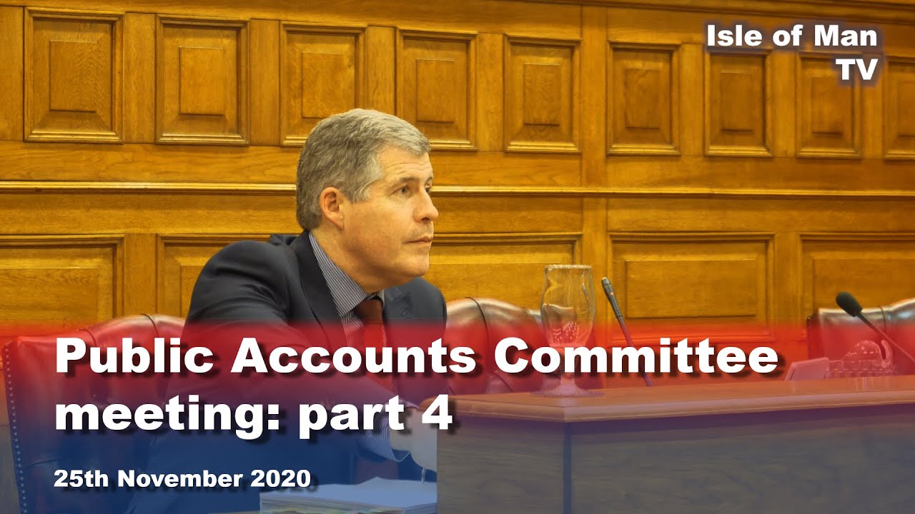 Public Accounts Committee meeting part four with Nick Black, CEO, DoI