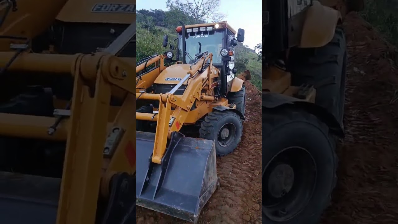 retroescavadeira Forza.