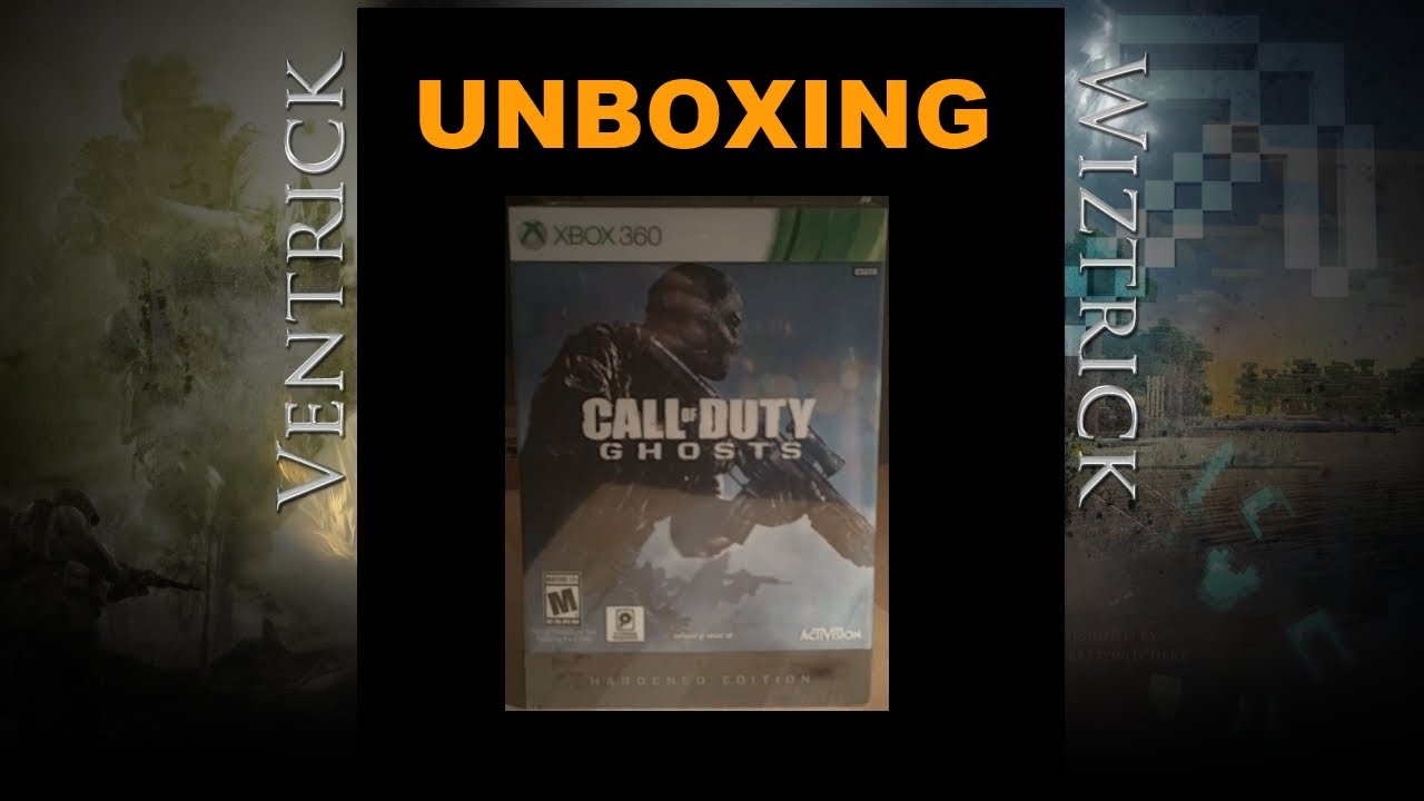 Unboxing Call of Duty Ghosts Hardened Edition Xbox 360 