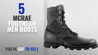 Top 10 Mcrae Footwear Men Boots [ Winter 2018 ]: McRae Footwear Men's Hot Weather Jungle Boot