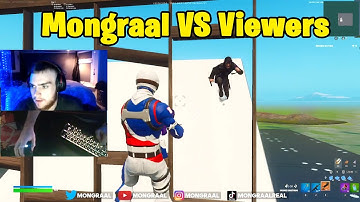 Mongraal VS INSANE Viewers 1v1 Buildfights!
