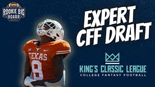 Expert Live Draft! The 2022 CFF King's Classic