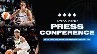 Introductory Press Conference: Brianna Turner and Diamond DeShields | Chicago Sky