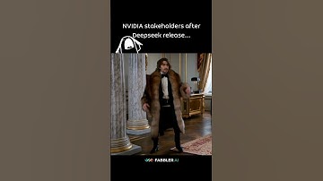 NVIDIA stakeholders after Deepseek release...