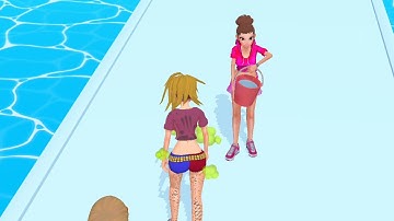 Makeover Run IOS Game Level 150-151