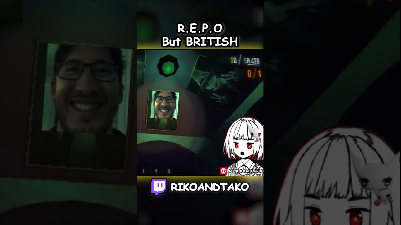 R.E.P.O But BRITISH 😨 #repo #repogame #vtuber