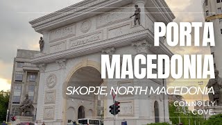 Porta Macedonia | Pella Square | Skopje | North Macedonia | Places To See In Skopje