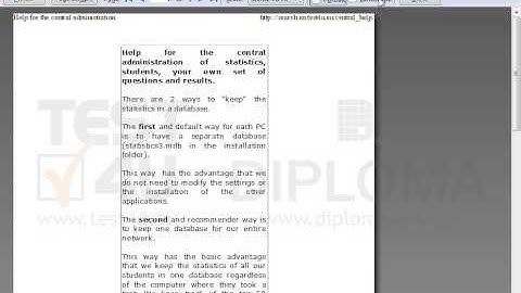 Change the orientation of the printed page into Landscape and then print the page to the default...