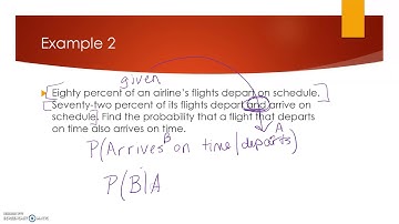 Algebra 2 - Lesson 12.2 - Conditional Probability