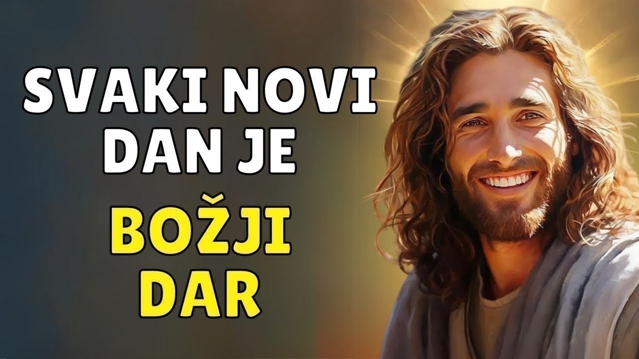 JUTARNJA MOLITVA  -  RADUJEM SE JER SI MI, BOŽE, NOVI DAN DAROVAO