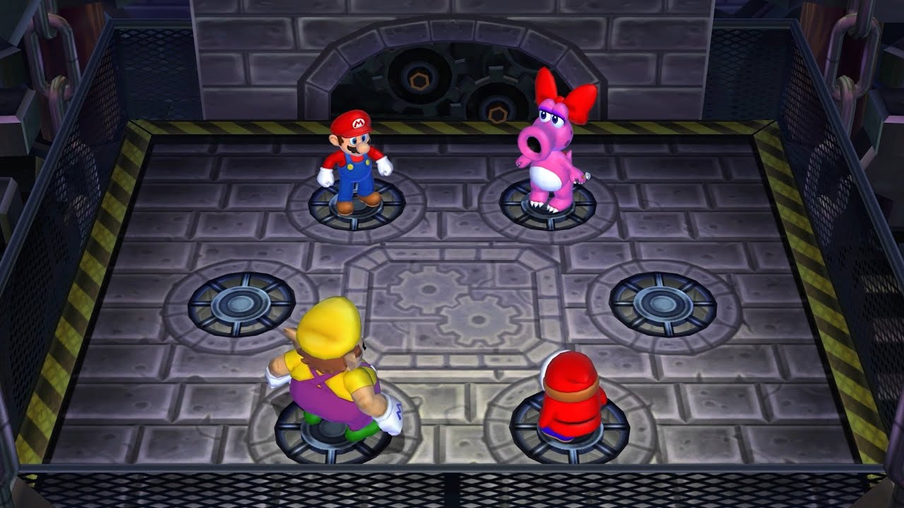 Mario Party 9 - Mario Vs. Birdo Vs. Wario Vs. Shy Guy | Step It Up