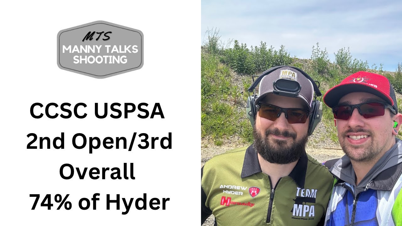 2023 CCSC May USPSA 2nd Open/ 3rd Overall - YouTube