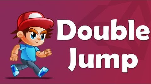 How you can do Double Jump in Unity
