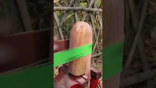 How To Make Wooden Shiva Linga ,ॐ  नमः शिवाय #Shorts